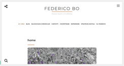 Desktop Screenshot of federicobo.eu