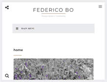 Tablet Screenshot of federicobo.eu